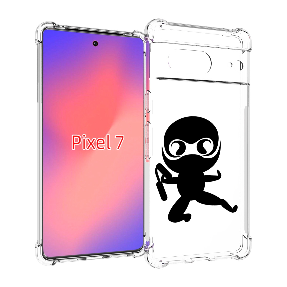 

Чехол Mypads Ниндзя Для Google Pixel 7, Прозрачный, Tocco