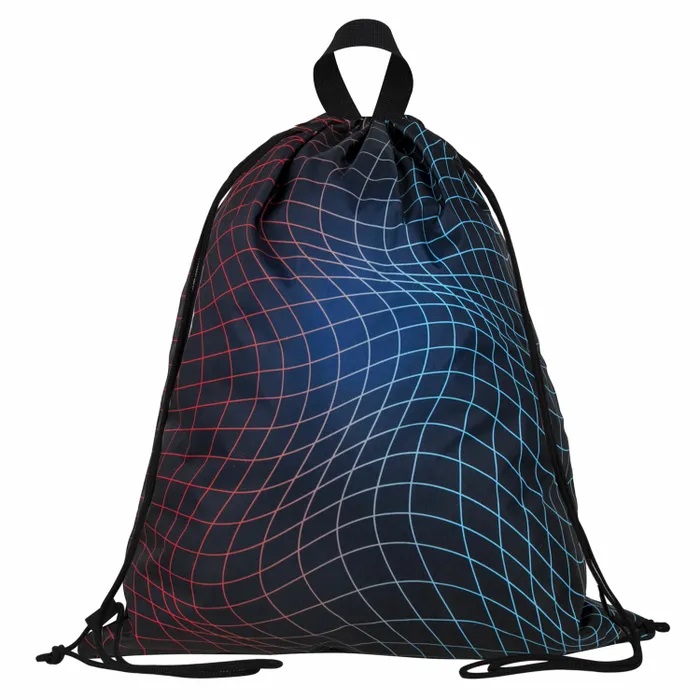 Мешок для обуви BRAUBERG большой удобный с ручкой 51х41 см Neon web 271596 1043₽