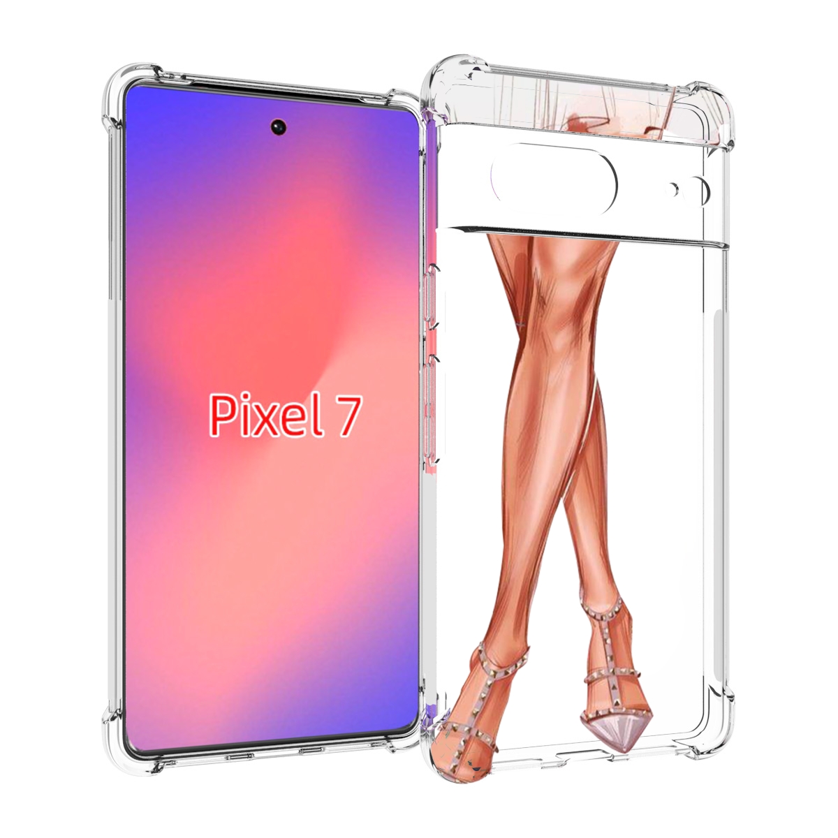

Чехол Mypads Ножки Для Google Pixel 7, Прозрачный, Tocco