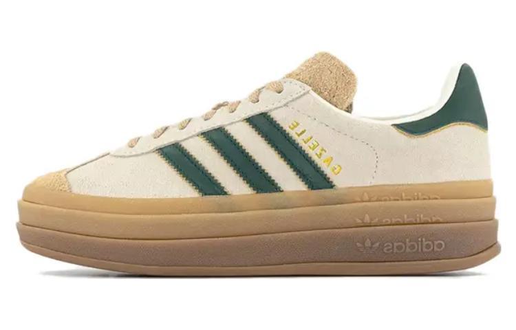

Кеды унисекс Adidas Gazelle BOLD W бежевые 42 EU, Бежевый, Gazelle BOLD W