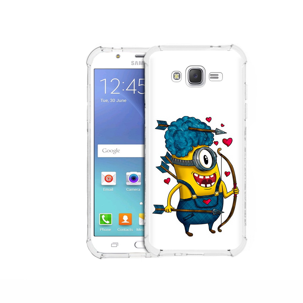 

Чехол MyPads Tocco для Samsung Galaxy J5 (2015) Миньон купидон (PT15272.579.117), Прозрачный, Tocco