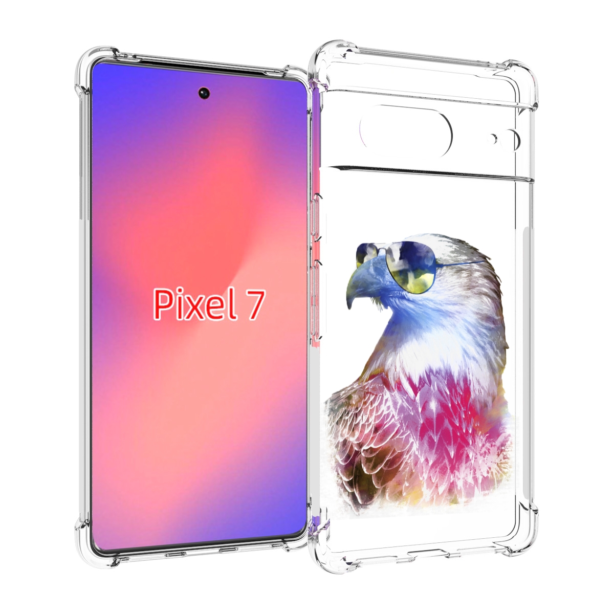 

Чехол Mypads Орел В Очках Для Google Pixel 7, Прозрачный, Tocco