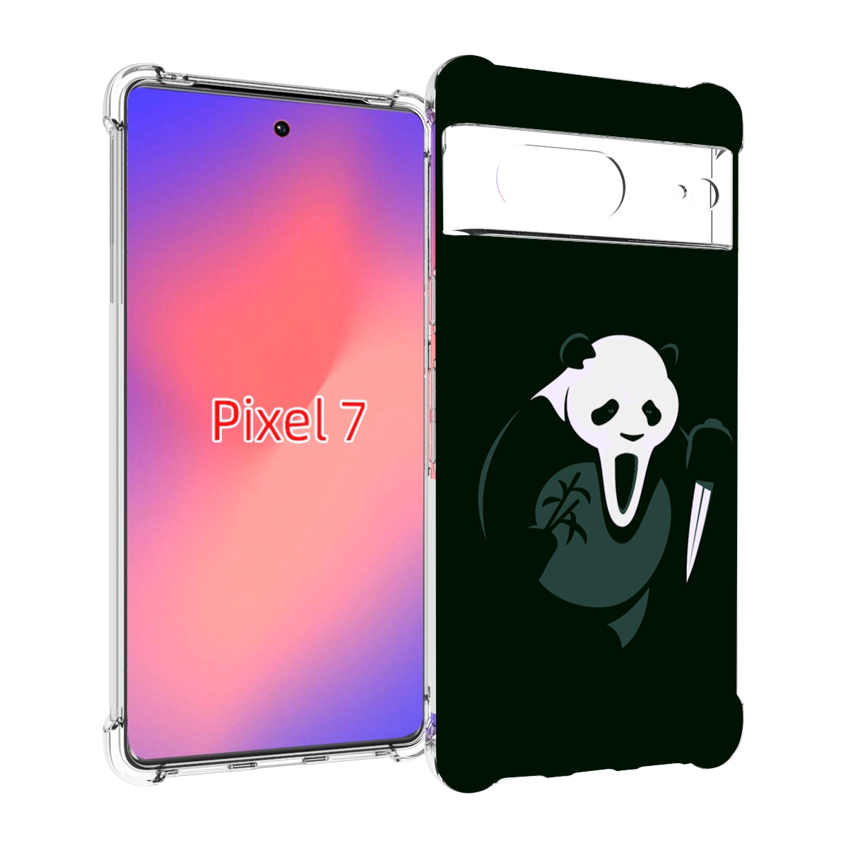 

Чехол Mypads Панда-Крик Для Google Pixel 7, Прозрачный, Tocco