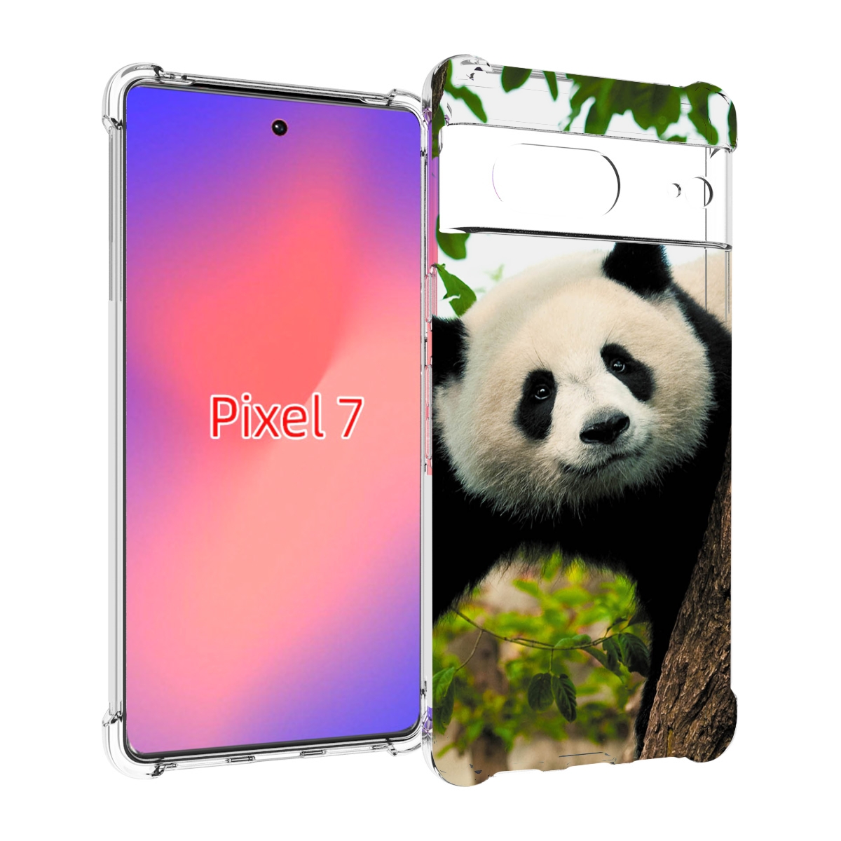 

Чехол Mypads Панда-На-Дереве Для Google Pixel 7, Прозрачный, Tocco
