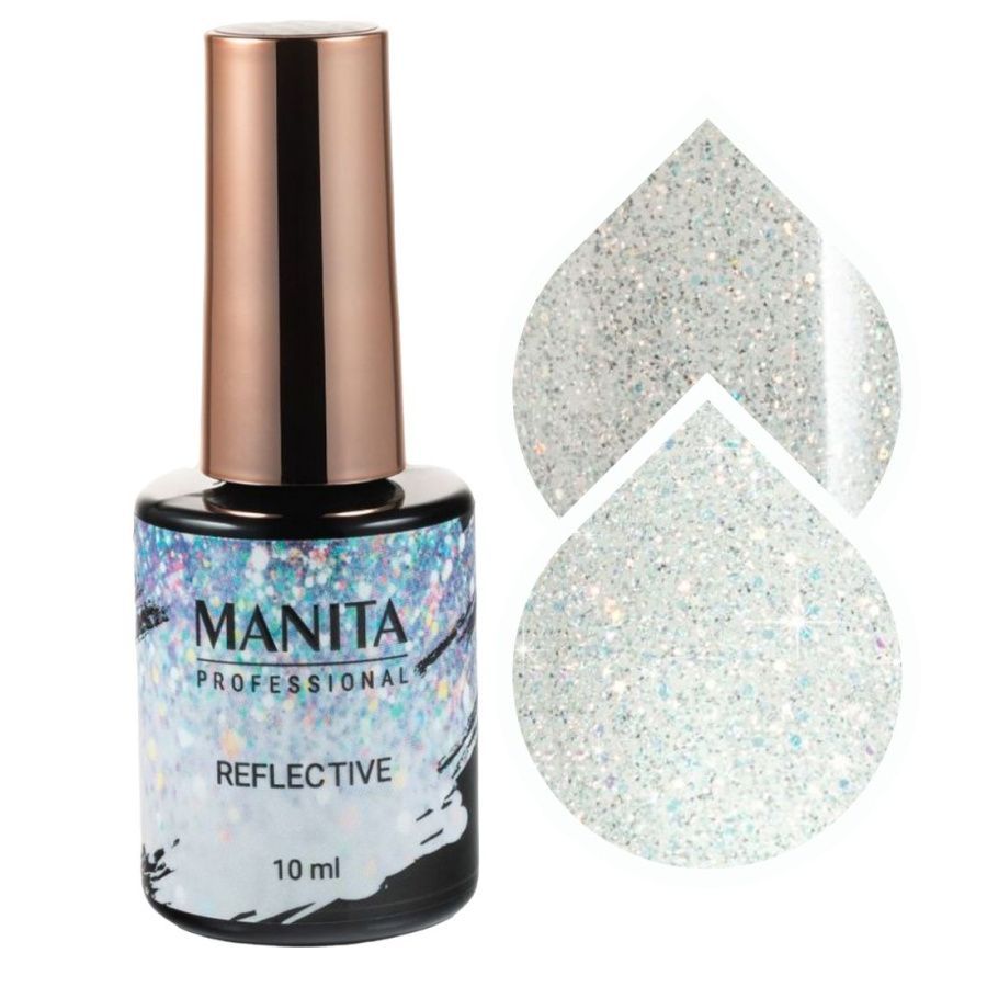 Гель-лак для ногтей Manita Professional Reflective светоотражающий №09 10 мл saival classic рефлекс повод светоотражающий зелёный