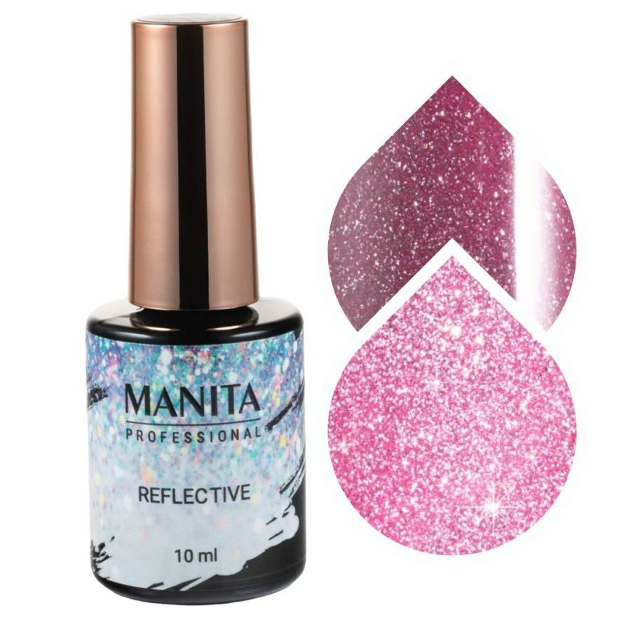 

Гель-лак для ногтей Manita Professional Reflective светоотражающий №17 10 мл, Сиреневый, kr-21838