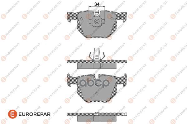 

Колодки Задние Bmw X5(E70)/X6(E71) All 07-> Eurorepar 1623062880 Bmw X5(E70)/X6(E71) All 0