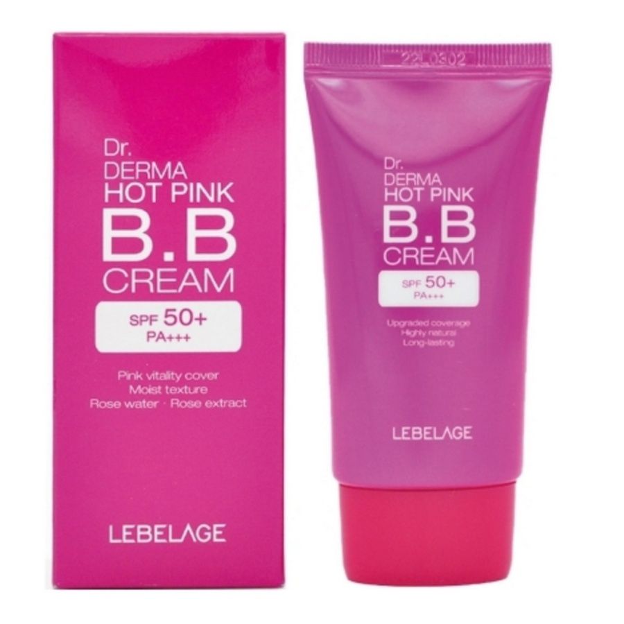 BB-крем Lebelage с экстрактом розы Dr. Derma Hot Pink BB Cream Spf 50+ Pa+++ 30 мл