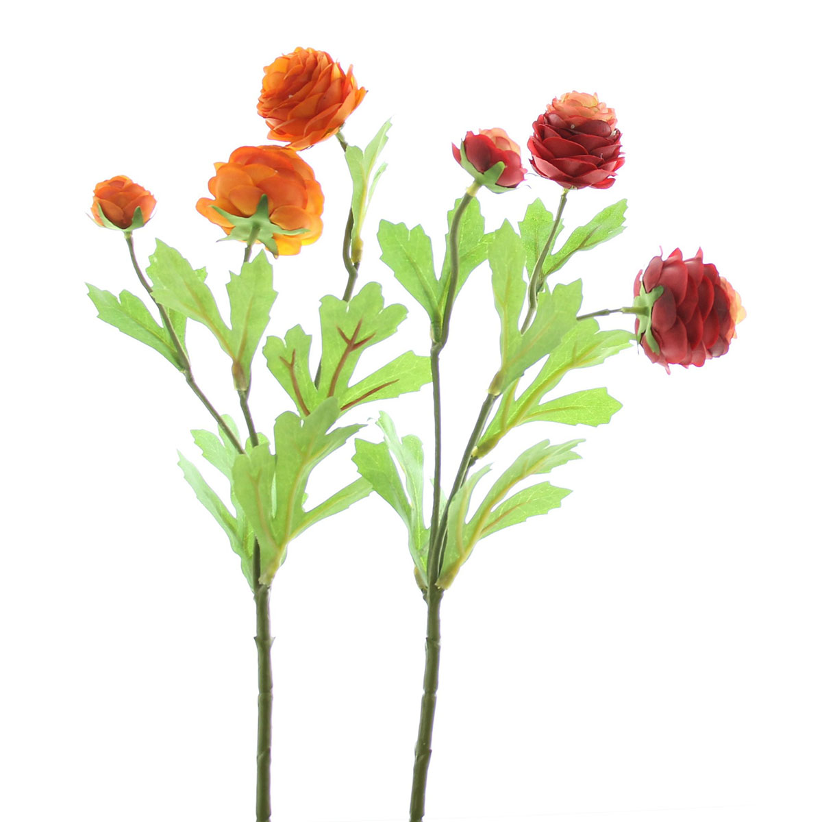 Декоративные искусственные цветы Хит-декор Кустовая роза 08775, 2 веточки