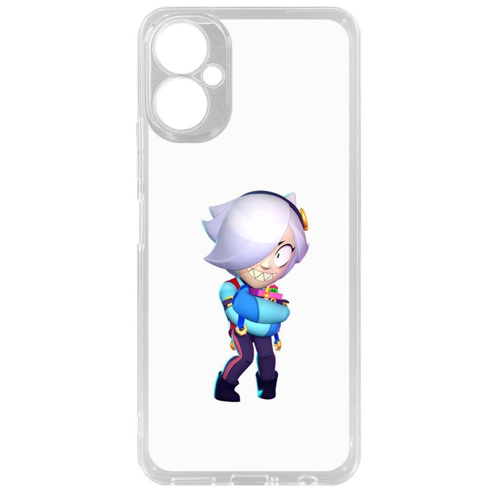 

Чехол-накладка Brawl Stars-Колетт для Tecno Camon 19 Neo, Прозрачный