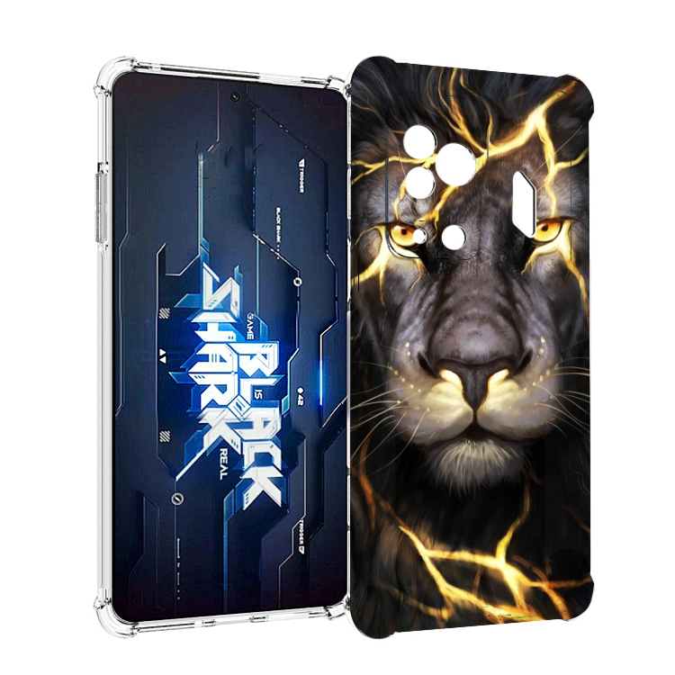 

Чехол MyPads Светящийся-лев мужской для Xiaomi Black Shark 5 Pro, Прозрачный, Tocco