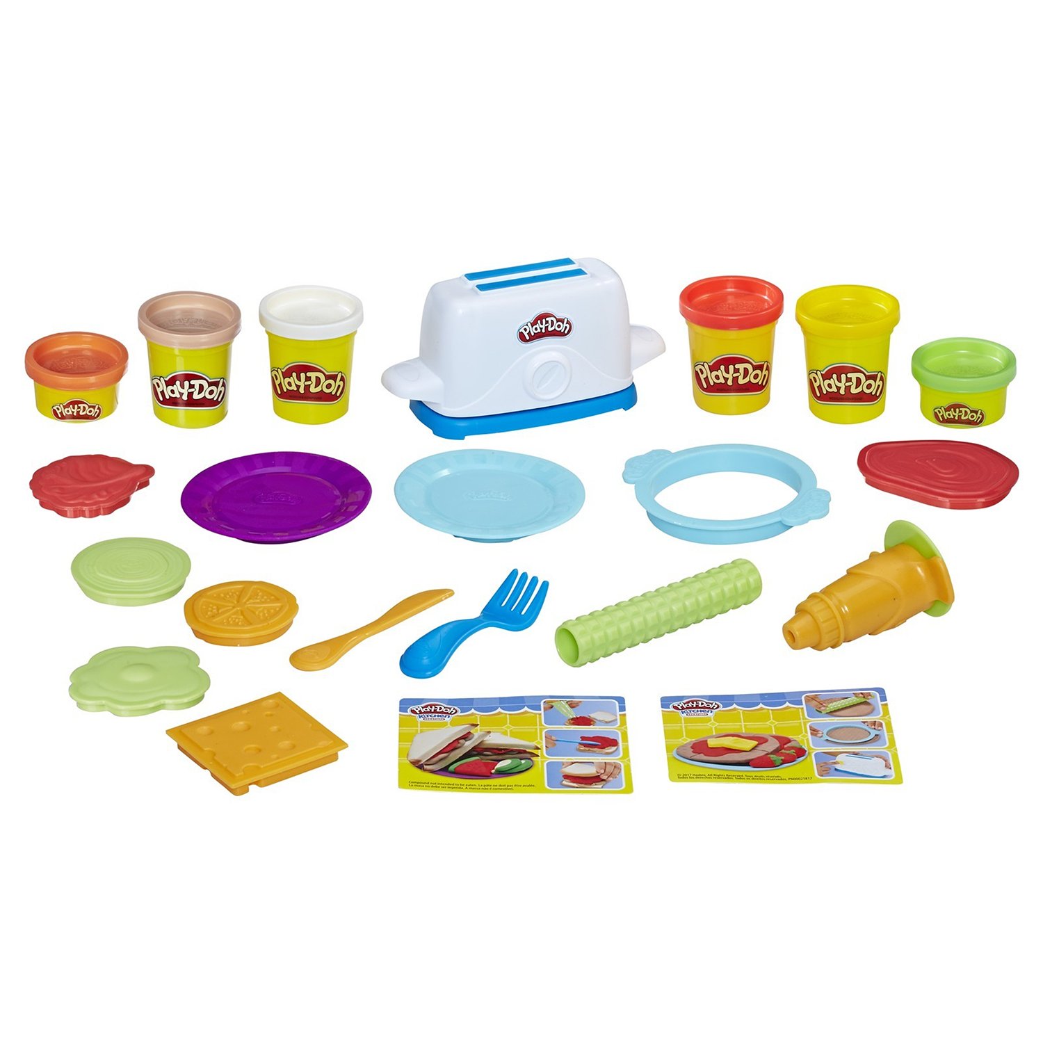 Набор Play-Doh Тостер E0039EU4 тостер kitfort kt 2014 3 720 850 вт 7 режимов прожарки красный