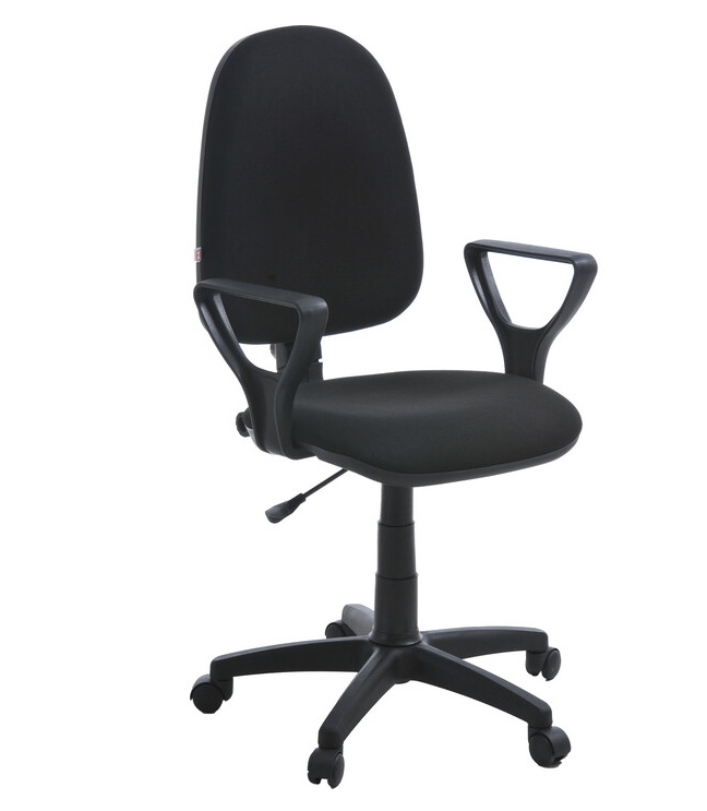фото Офисное кресло фабрикант престиж ткань тк-1 (черная)