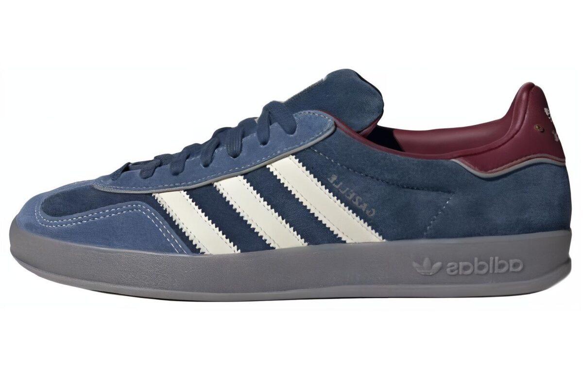 

Кеды унисекс Adidas Gazelle Indoor синие 40 EU, Синий, Gazelle Indoor