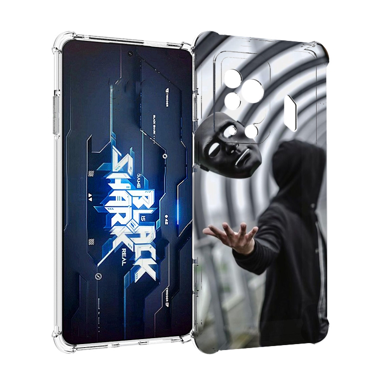 

Чехол MyPads Сними-маску для Xiaomi Black Shark 5 Pro, Прозрачный, Tocco