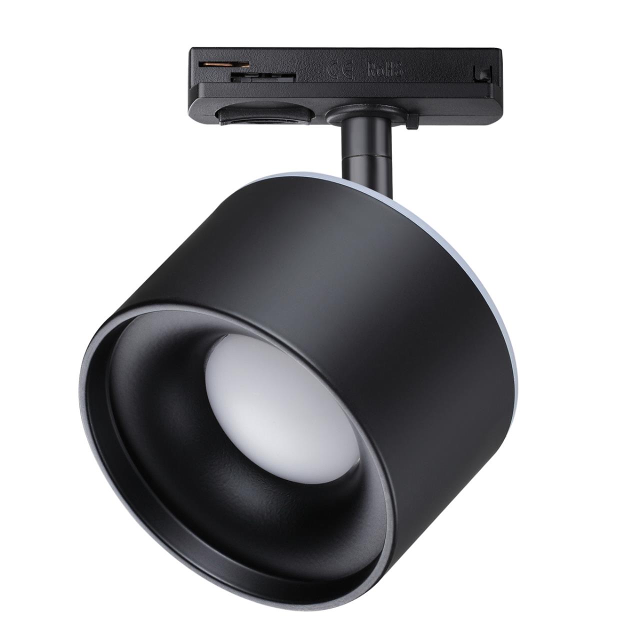 фото Однофазный led светильник 15w 3000-6000к для трека giro novotech 358974