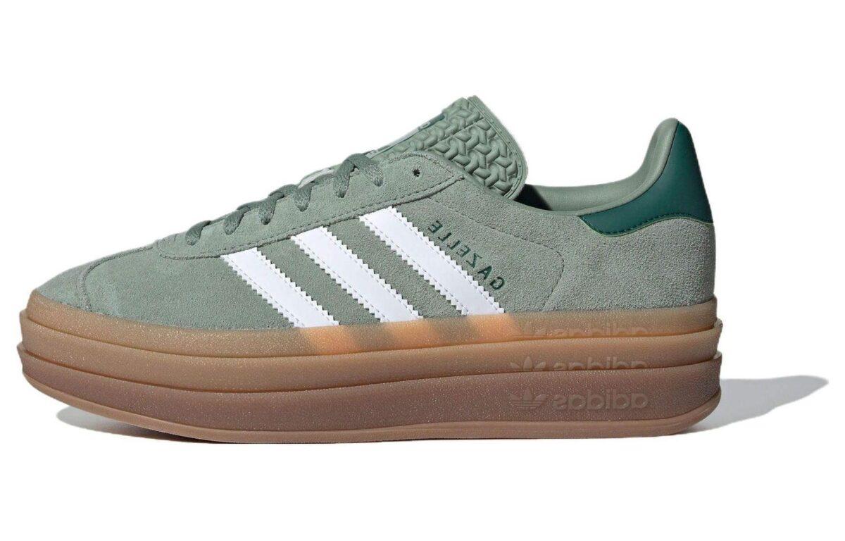 

Кеды унисекс Adidas Gazelle зеленые 38 EU, Зеленый, Gazelle