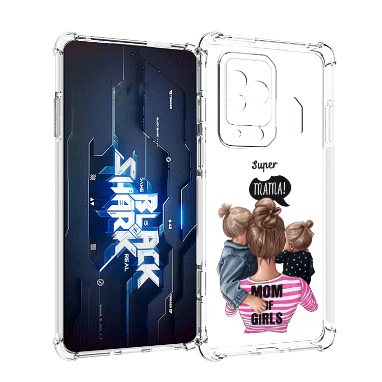 

Чехол MyPads Супер-мама-2 женский для Xiaomi Black Shark 5 Pro, Прозрачный, Tocco