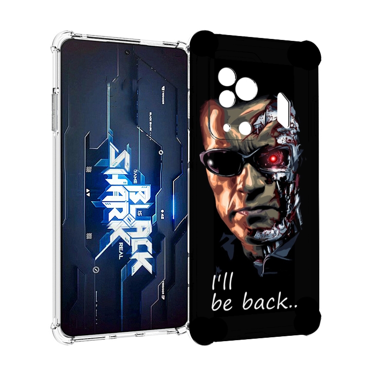 

Чехол MyPads Терминатор для Xiaomi Black Shark 5 Pro, Прозрачный, Tocco