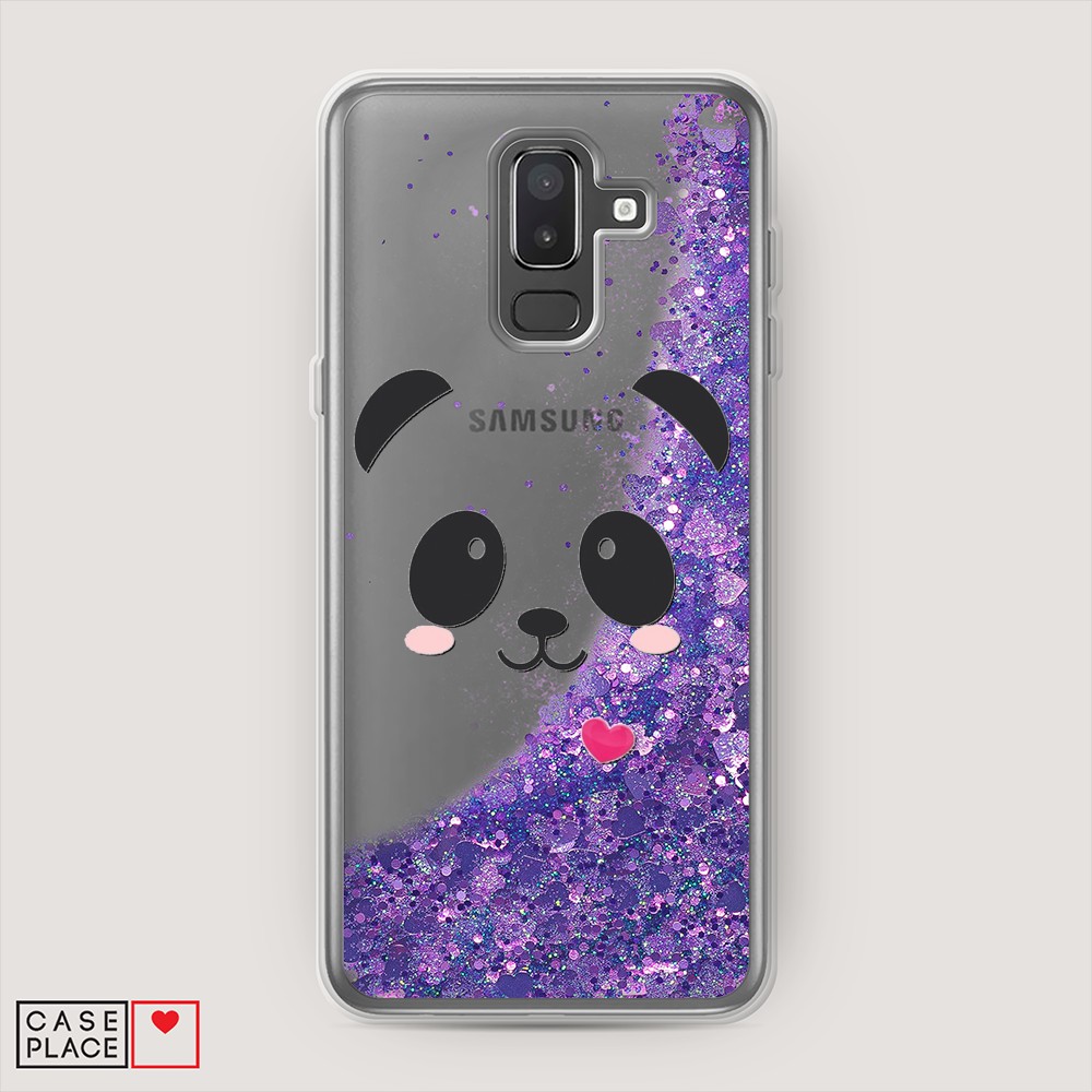 

Чехол Awog "Влюбленный панда контур" на Samsung Galaxy J8, 26592-1