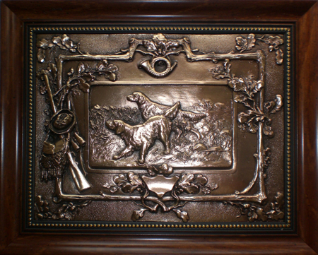 

Картина из металла охотничьи псы, GT17815