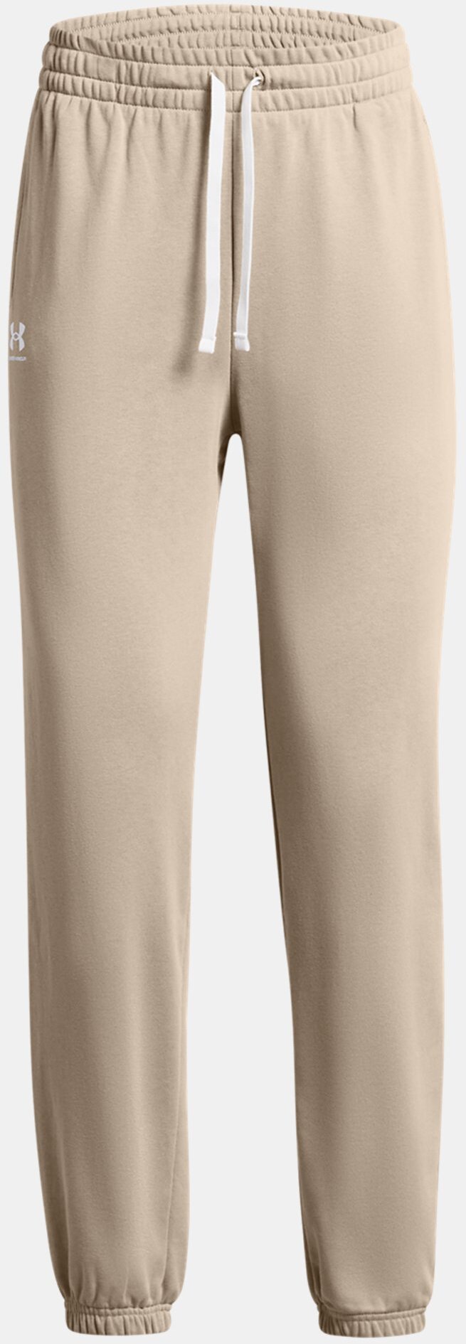 

Спортивные брюки женские Under Armour Rival Terry Jogger бежевые MD, Бежевый, UA Rival Terry Jogger