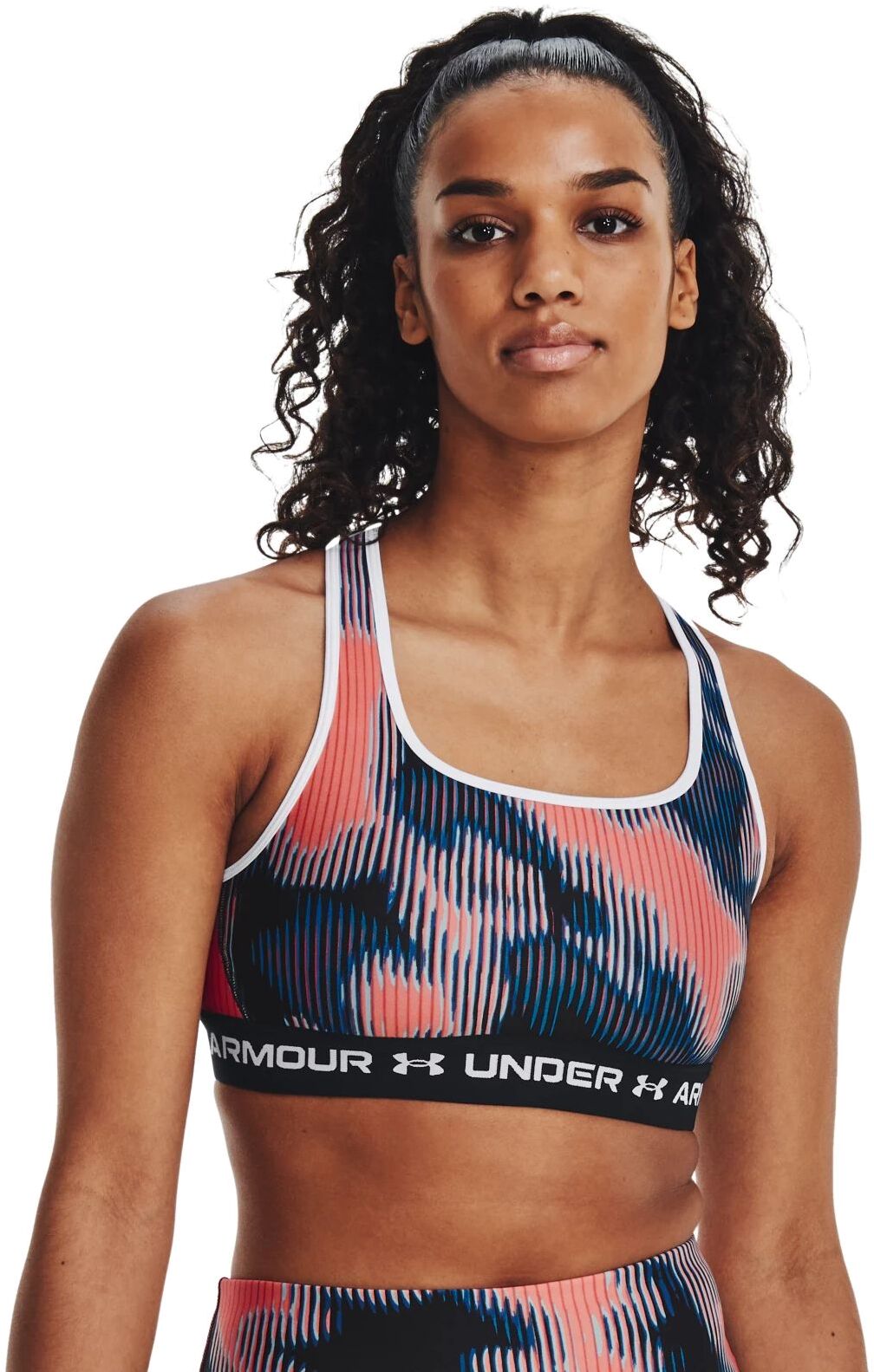 

Топ женский Under Armour Crossback Mid Print разноцветный XS, Ua Crossback Mid Print