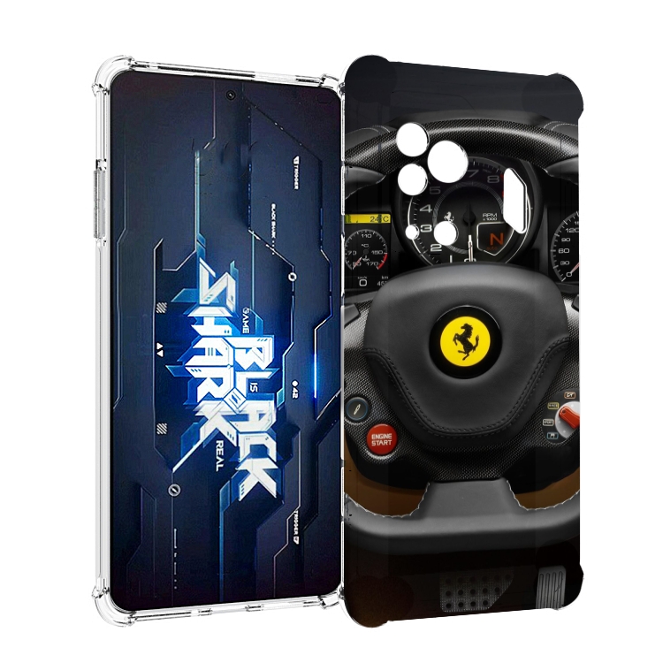 

Чехол MyPads Ферарри для Xiaomi Black Shark 5 Pro, Прозрачный, Tocco