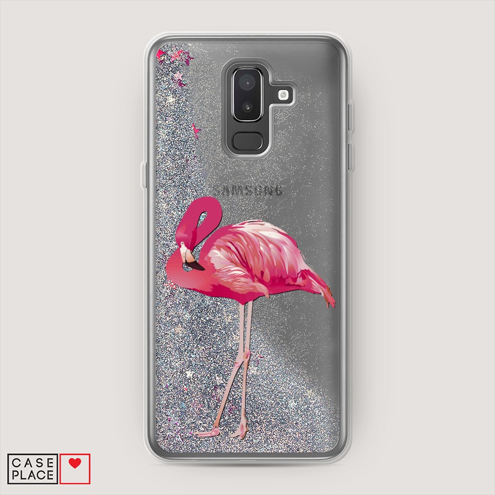 

Чехол Awog "Застенчивый фламинго" на Samsung Galaxy J8, 26591-1