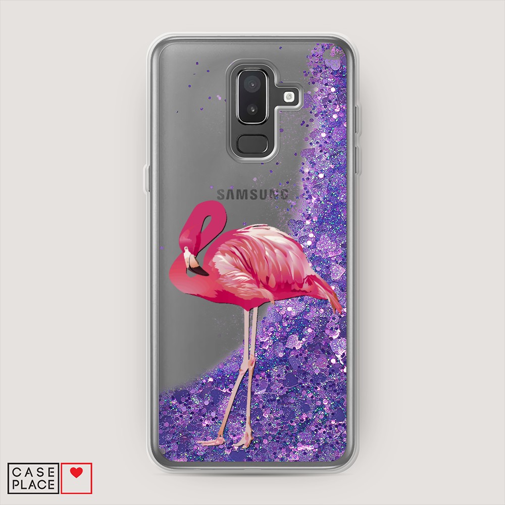 

Чехол Awog "Застенчивый фламинго" на Samsung Galaxy J8, 26592-1