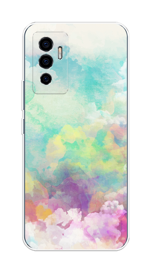 

Чехол на Vivo V23e/Y75 4G "Воздушное небо", Белый;голубой;розовый;желтый, 265950-1