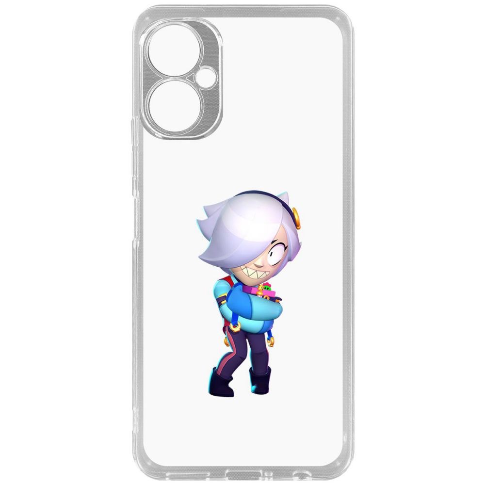 

Чехол-накладка Brawl Stars-Колетт для Tecno Spark 9 Pro, Прозрачный