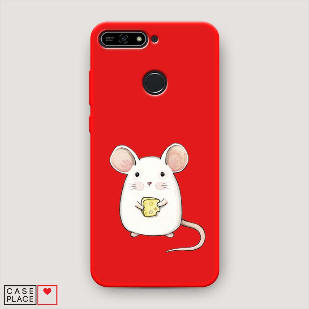 

Чехол Awog на Huawei Y6 Prime 2018 "Мышка", Разноцветный, 65753-1