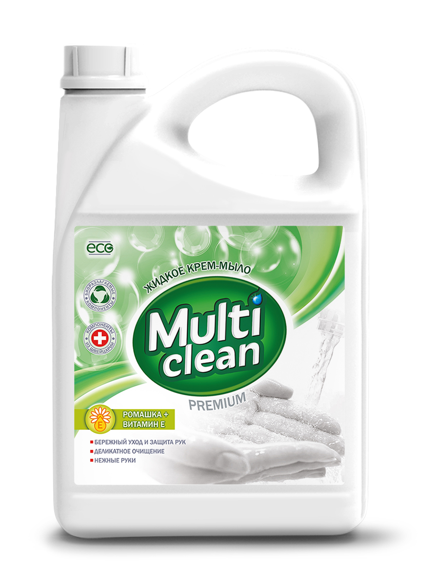 

Мыло для рук Multi Clean ромашка 3,75л, 4630209110543