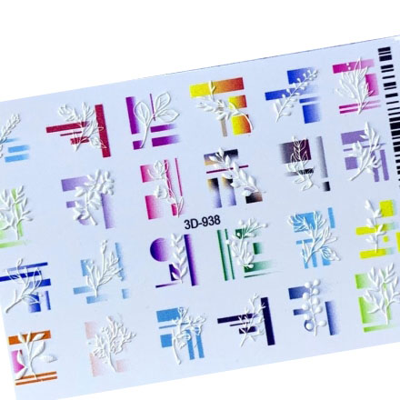 

Набор, Anna Tkacheva, 3D-слайдер №938 «Геометрия. Веточки», 2 шт.