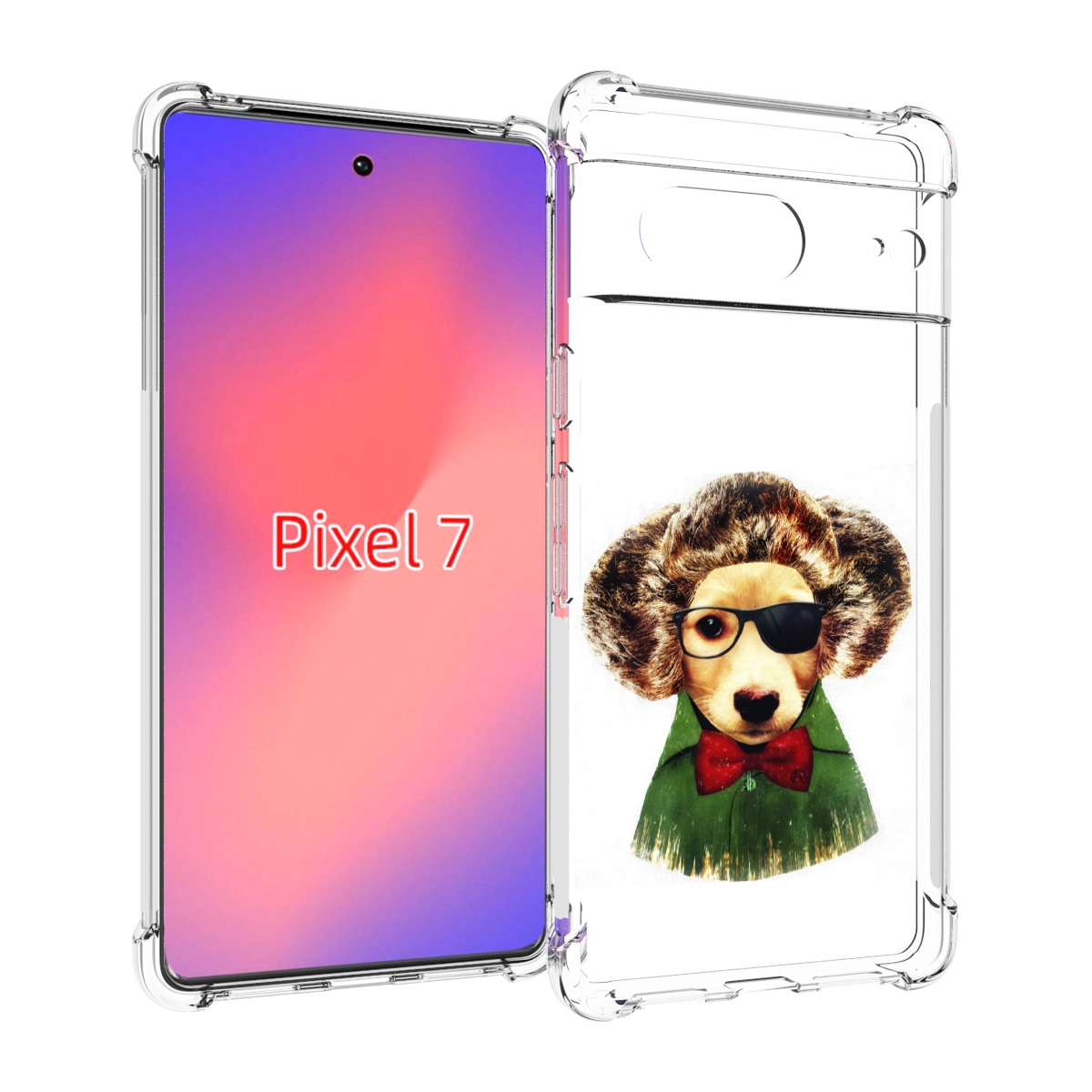 

Чехол Mypads Пес В Бабочке Для Google Pixel 7, Прозрачный, Tocco