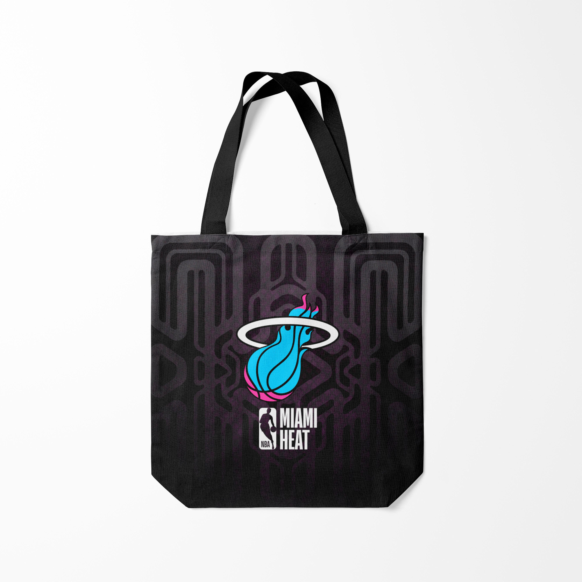 

Сумка шoппер унисекс Burnettie Miami Heat 3, черный, Miami Heat 3