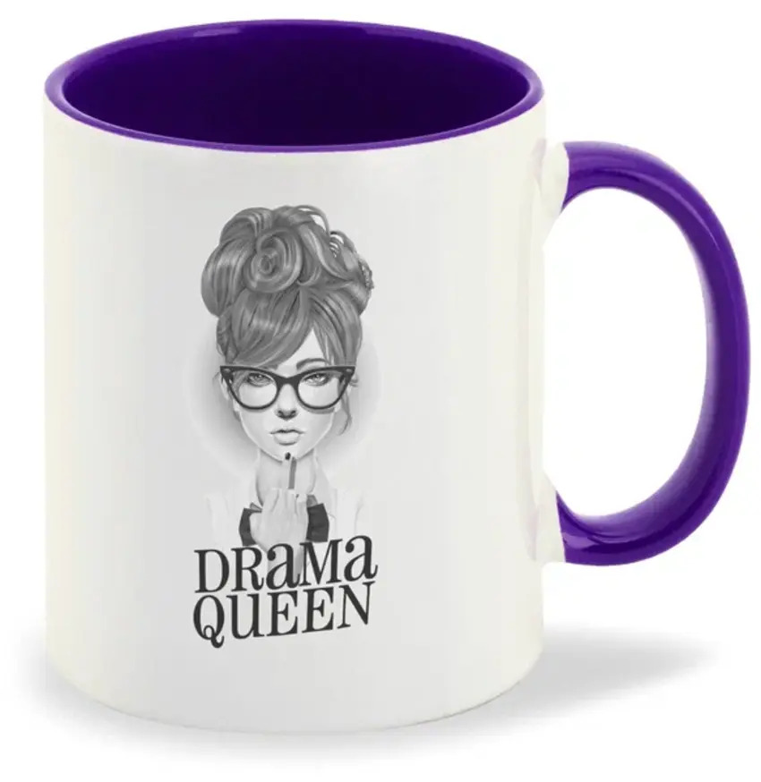 

Кружка CoolPodarok Drama queen