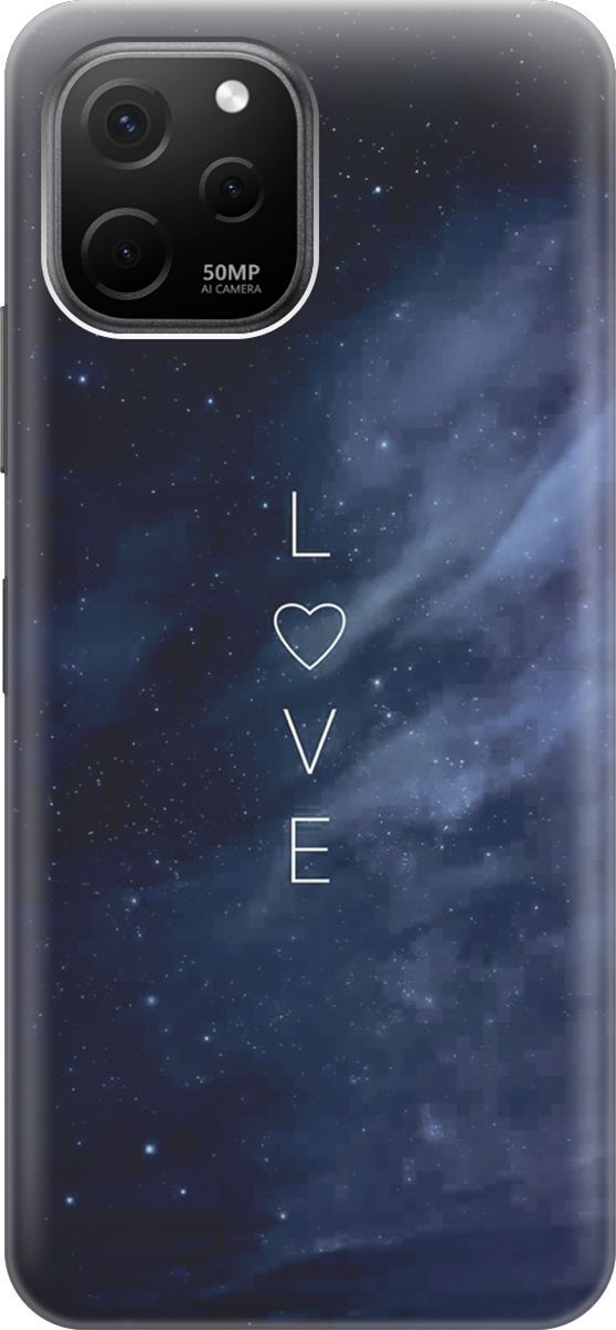 Силиконовый чехол на Huawei nova Y61 с принтом 