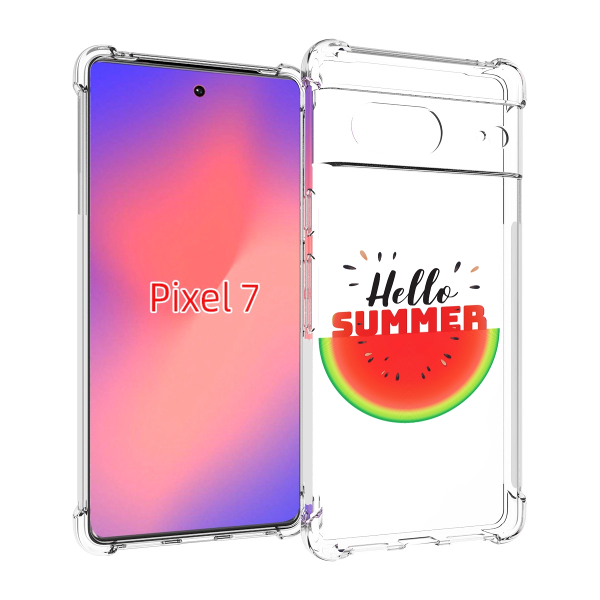 

Чехол Mypads Привет-Лето Для Google Pixel 7, Прозрачный, Tocco