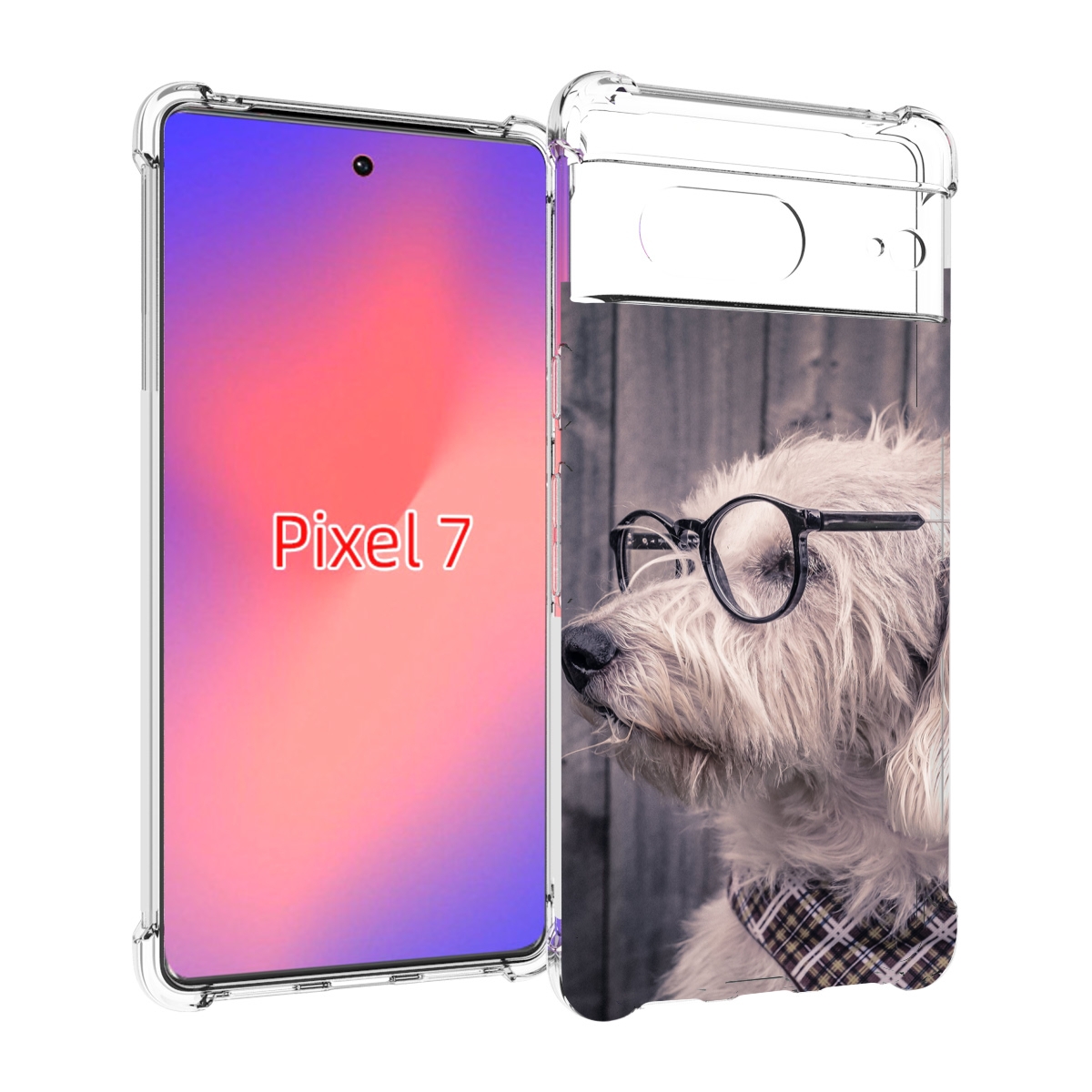 

Чехол Mypads Собака-В-Очках Для Google Pixel 7, Прозрачный, Tocco