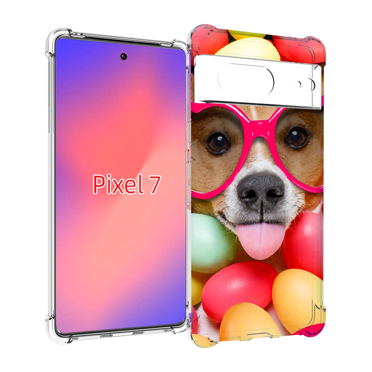 

Чехол Mypads Собака-В-Яйцах Для Google Pixel 7, Прозрачный, Tocco