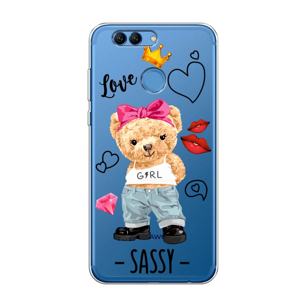 

Чехол на Huawei Nova 2 "Sugar Mommy", Голубой;белый;розовый, 62950-6