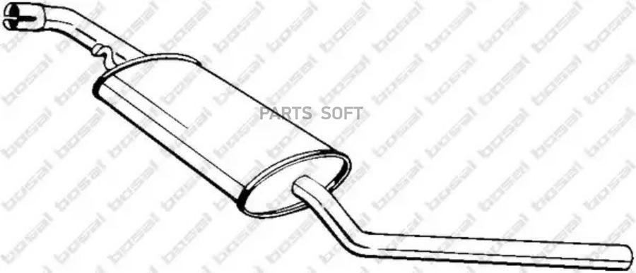 

BOSAL Резонатор