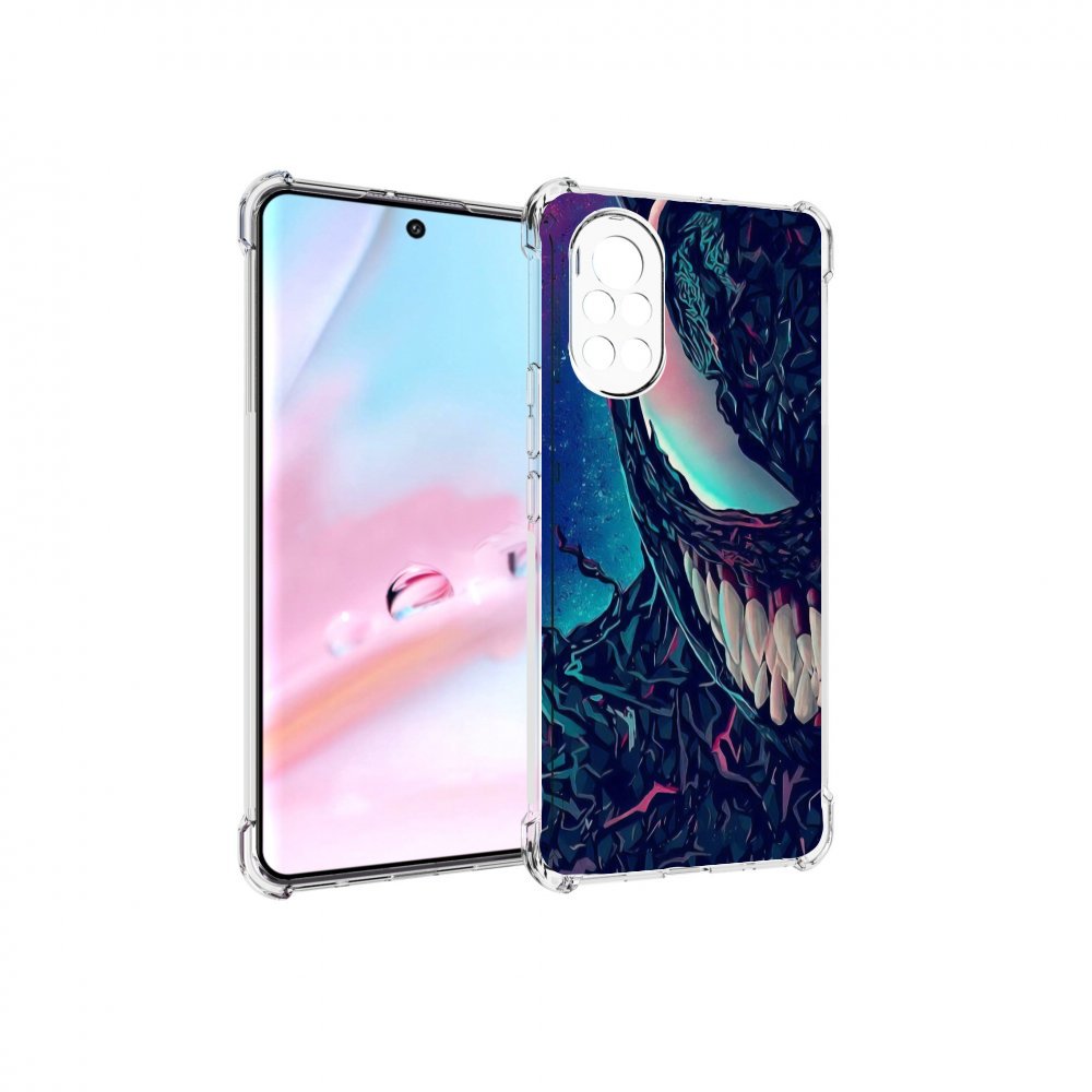 

Чехол MyPads полу веном для Huawei Nova 8 (ANG-LX1), Прозрачный, Tocco