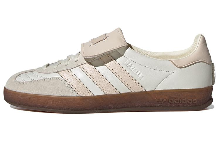 

Кеды унисекс Adidas FOOT INDUSTRY Gazelle Indoor бежевые 46 EU, Бежевый, FOOT INDUSTRY Gazelle Indoor