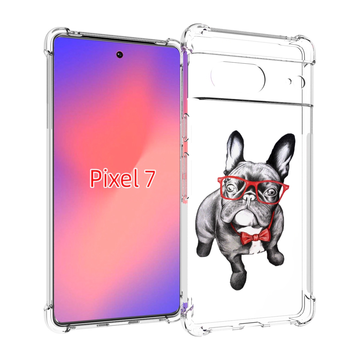 

Чехол Mypads Стильняга Для Google Pixel 7, Прозрачный, Tocco