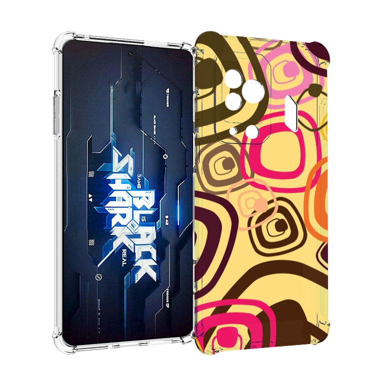 

Чехол MyPads абстракция-на-желтом-фоне для Xiaomi Black Shark 5 Pro, Прозрачный, Tocco