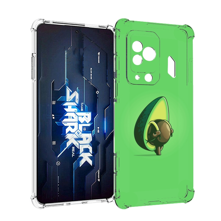 

Чехол MyPads авокадо с сумкой для Xiaomi Black Shark 5 Pro, Прозрачный, Tocco