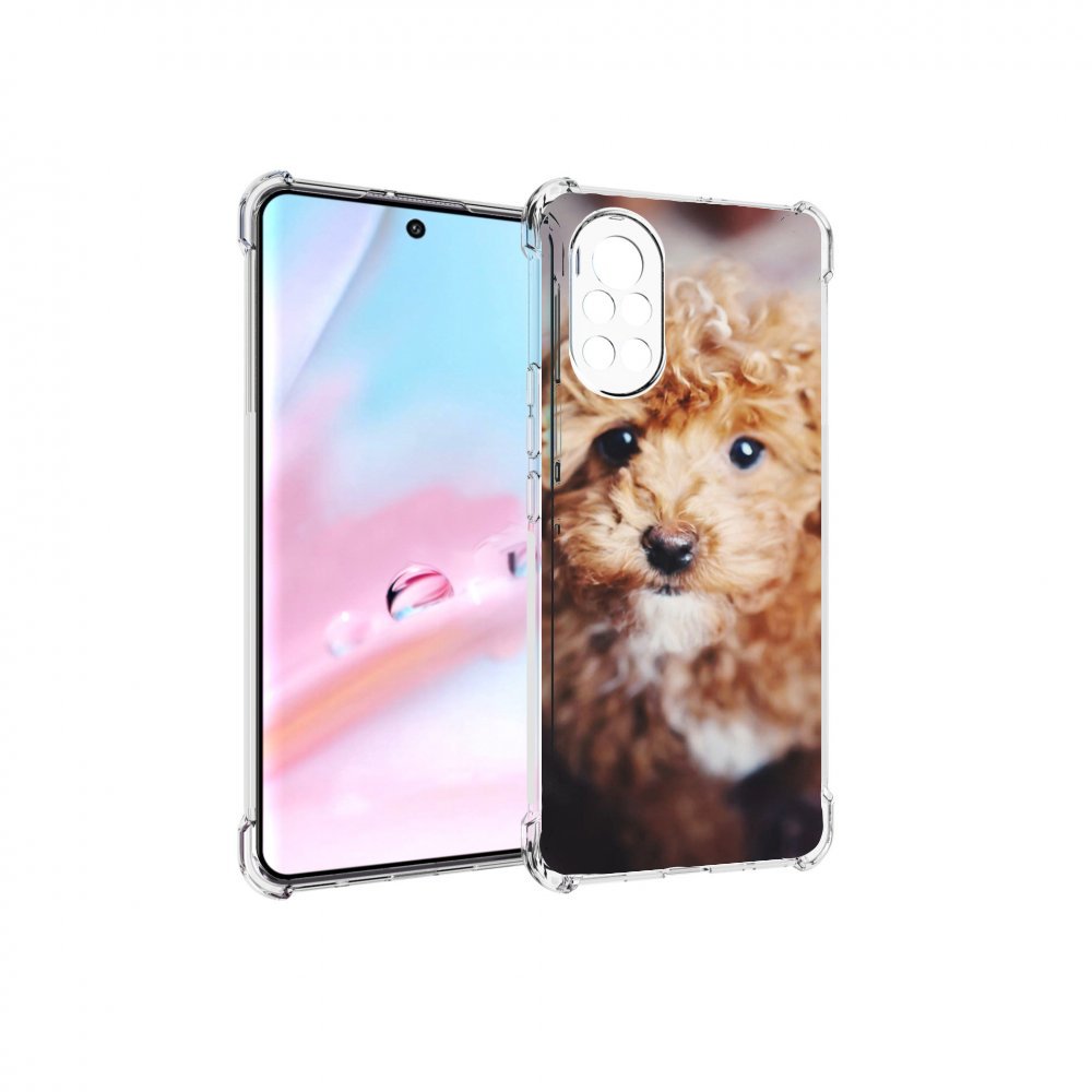 

Чехол MyPads пудель для Huawei Nova 8 (ANG-LX1), Прозрачный, Tocco